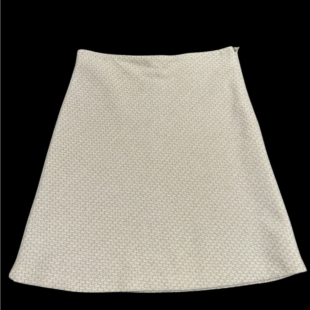 Old Navy Cream A-Line Skirt